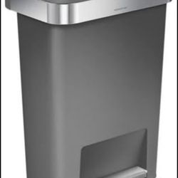 New Simple Human Trash Can 45 Liter/13 Gallon