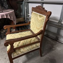 Antique Walnut Chair