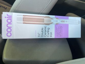 Conair 1½” Double Ceramic Curling Iron – New in Box