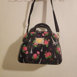 Betsey Johnson Hardside Cosmetic Bag
