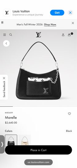 Authentic Louis Vuitton  marelle purse