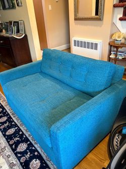Joybird Eliot Twin Sleeper Sofa / Loveseat - Teal