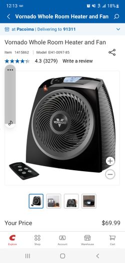 Vornado Whole Room Heater and Fan