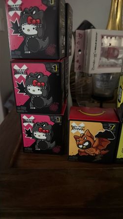 Hello Kitty x Godzilla Mystery Blind Boxes