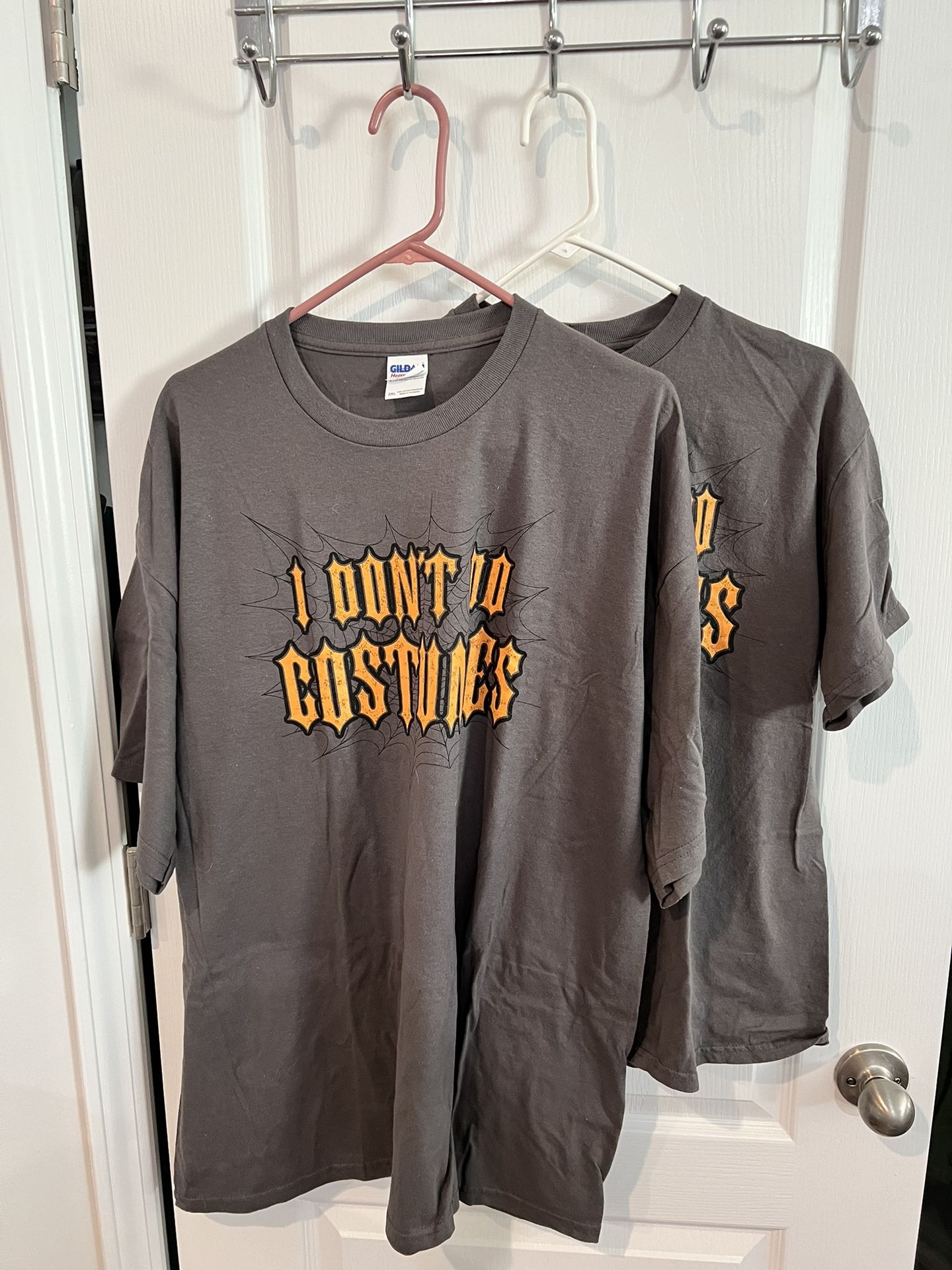 Matching Halloween T-shirts - new with tags, 1 Child's Medium and 1 Adult 2XL - Price For Both