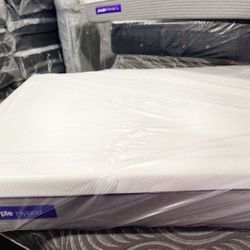 Twin XL  Mattress Purple - Hybrid 