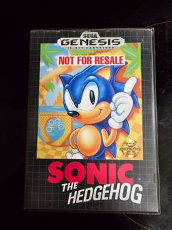 Sonic the Hedgehog Sega Genesis
