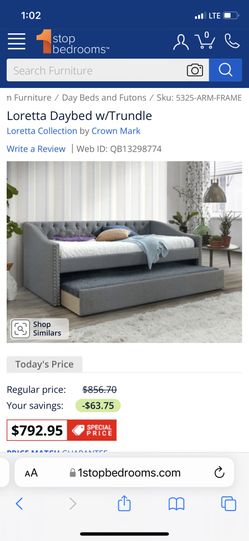Daybed Frame