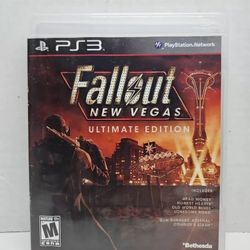 Fallout New Vegas Ultimate Edition PlayStation 3 PS3 Complete Black Label CIB
