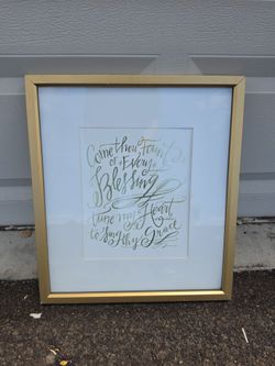Gold Framed Art