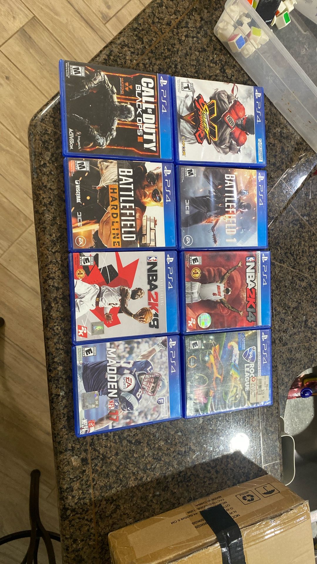 PS4 Video games
