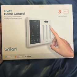 Smart Home Control  Brilliant Alexa Built  Replaces A 3 Gang Light Switch Panel 