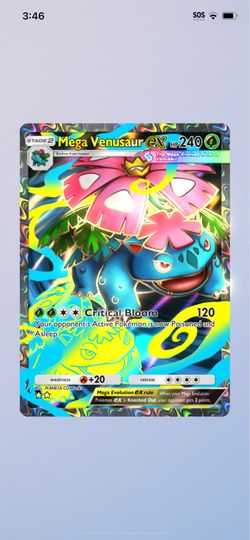 Pokemon TCG pocket Mega Venusaur Ex
