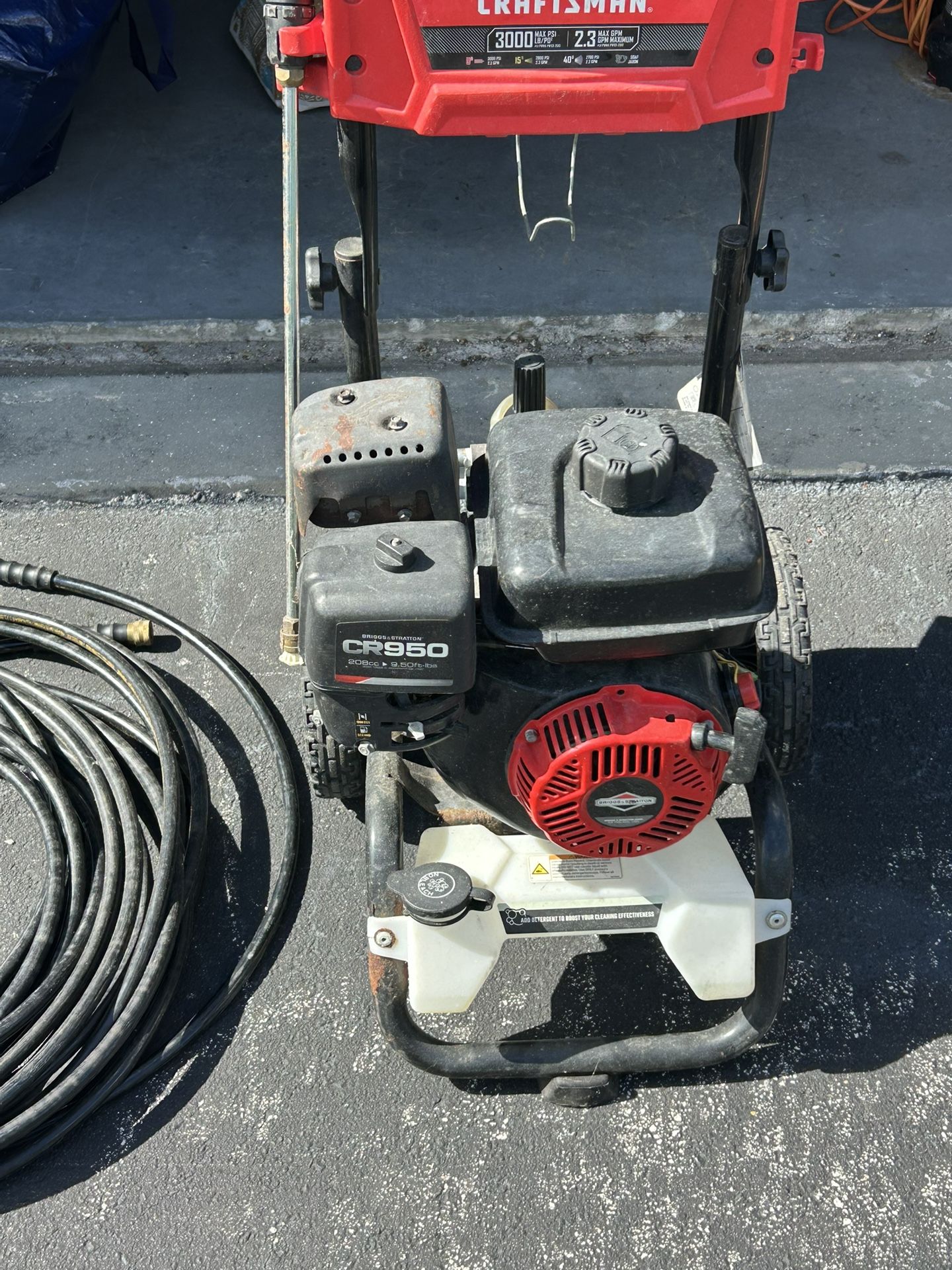 Honda 3000 Psi Pressure Washer