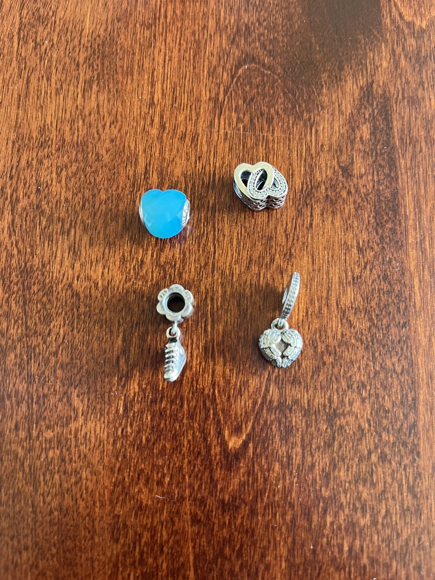 Four Pandora Charms