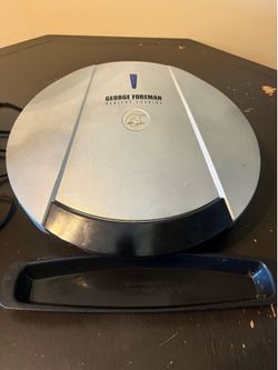 George Foreman Large Family Electric Grill (Model GR1036P) - Includes Drip Tray