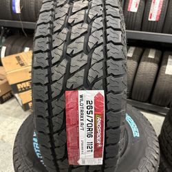 265/70/16 New Set Of AT tires Installed