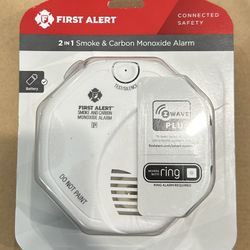 First Alert Z Wave 2 In 1 Smoke & Carbon Monoxide Detector