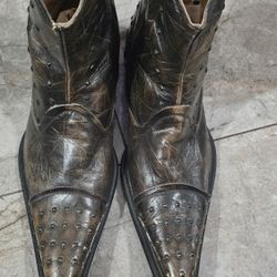 Studded Cowboy Boots