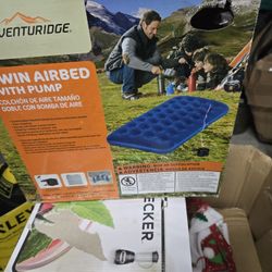 Twin Air bed  With Pump