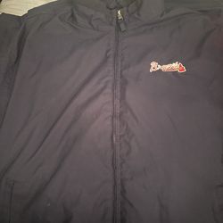 Vintage Braves zip-up (Size Large)