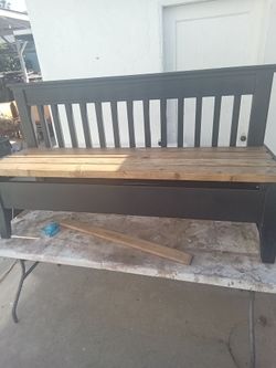 Bench es all been Weather Sealed For Out Side Use  140 each 54 inch wide