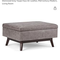 Coffee Table Ottoman With Storage 