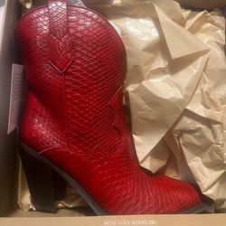 Snake Skin Boots  