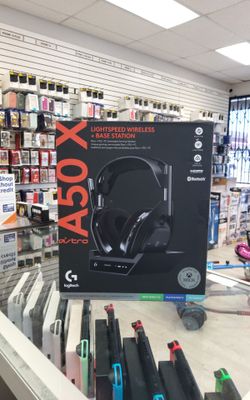 Logitech A50X Lightspeed Wireless Headset + Base Station
