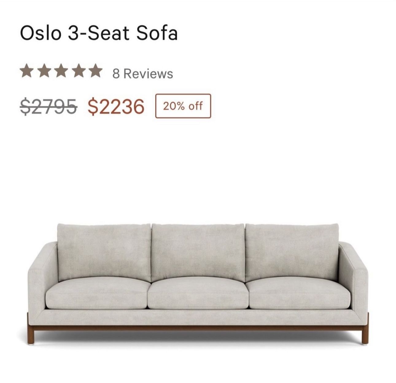 Modern Luxury Couch