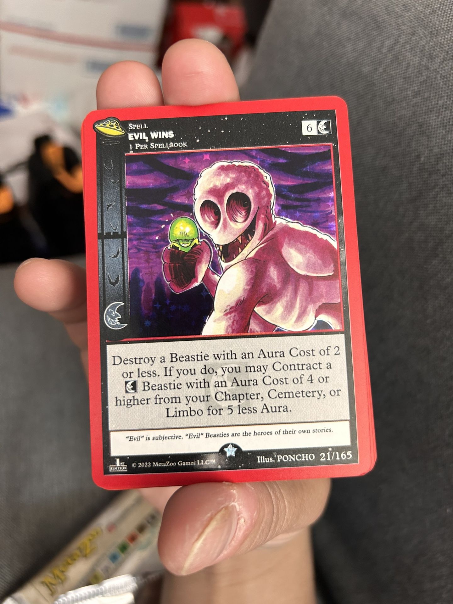 3 Card Holo lot Of 3 Metazoo 1st Edition Cards