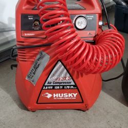 Husky Air Compressor 1.7 Gallon