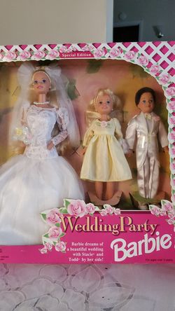 1994 wedding party Barbie