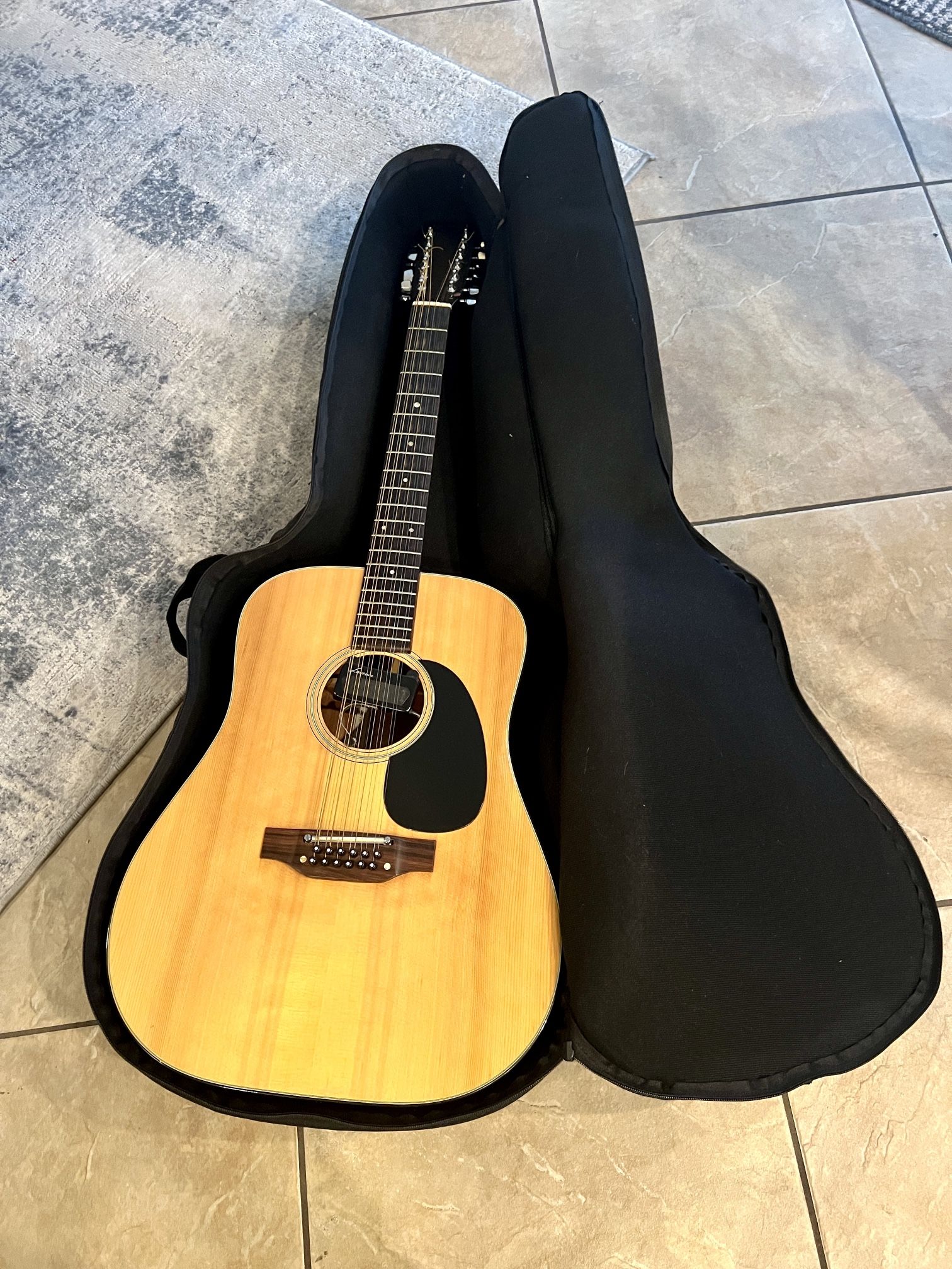 Takamini 12 String Guitar With Lawrence Pickup
