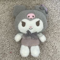 Kuromi Frilly Plush (Stuffed Animal)