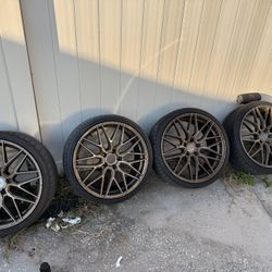 20” Rims And Tires 