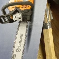 HUSQVRARNA 24 INCH CHAIN SAW