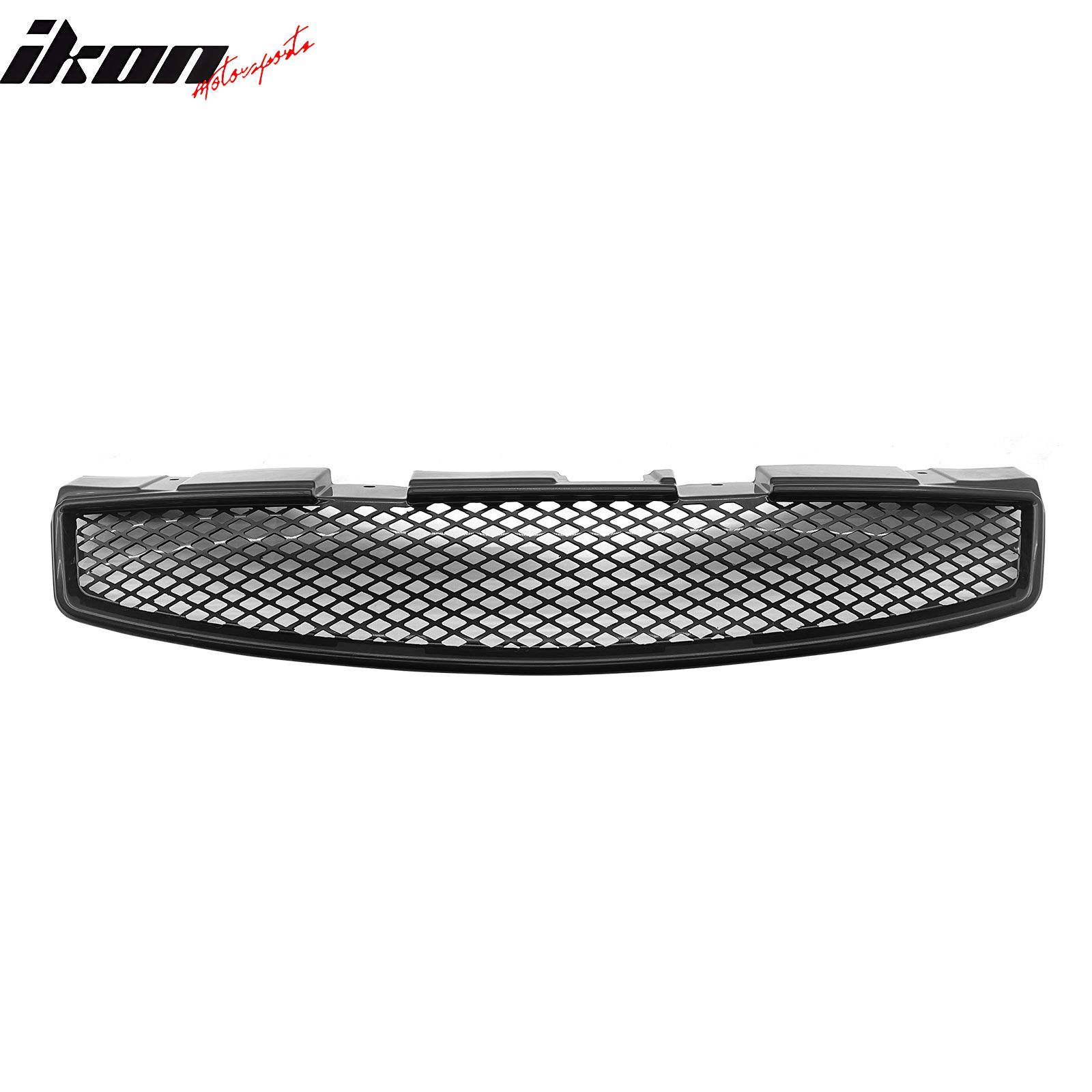 Fits 2003-2007 Infiniti G35 Coupe 2DR Unpainted Front Bumper Upper Radiator Grille