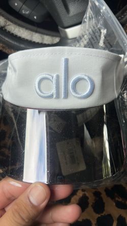 Al0 visor hat color:white, one size, unisex, NWT