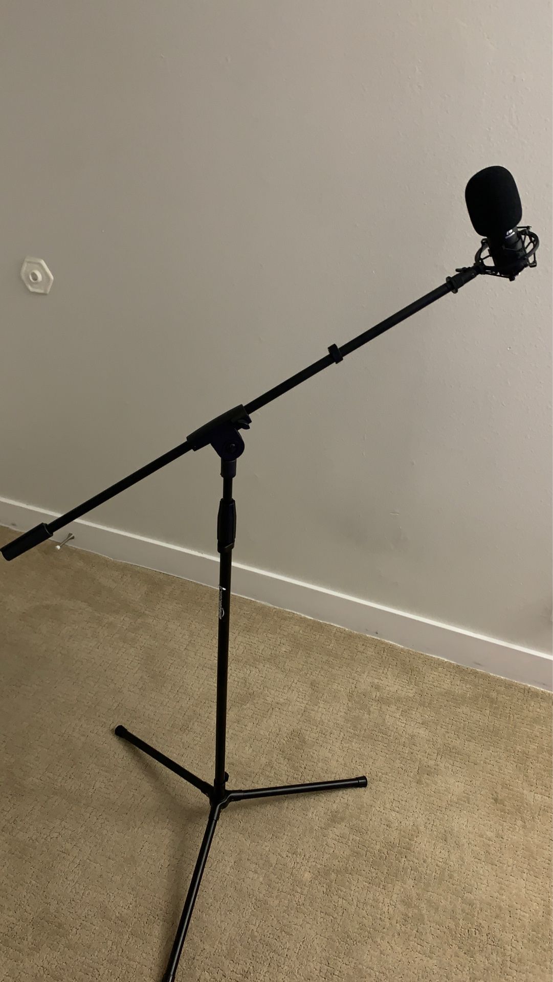 Amazon basic microphone stand