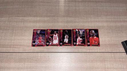 ‘96 Michael Jordan Upper Deck Basketball Cards Set of 5