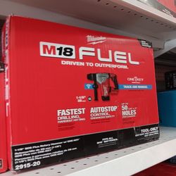 Milwaukee new 11/8" Rotary Hammer One Key 