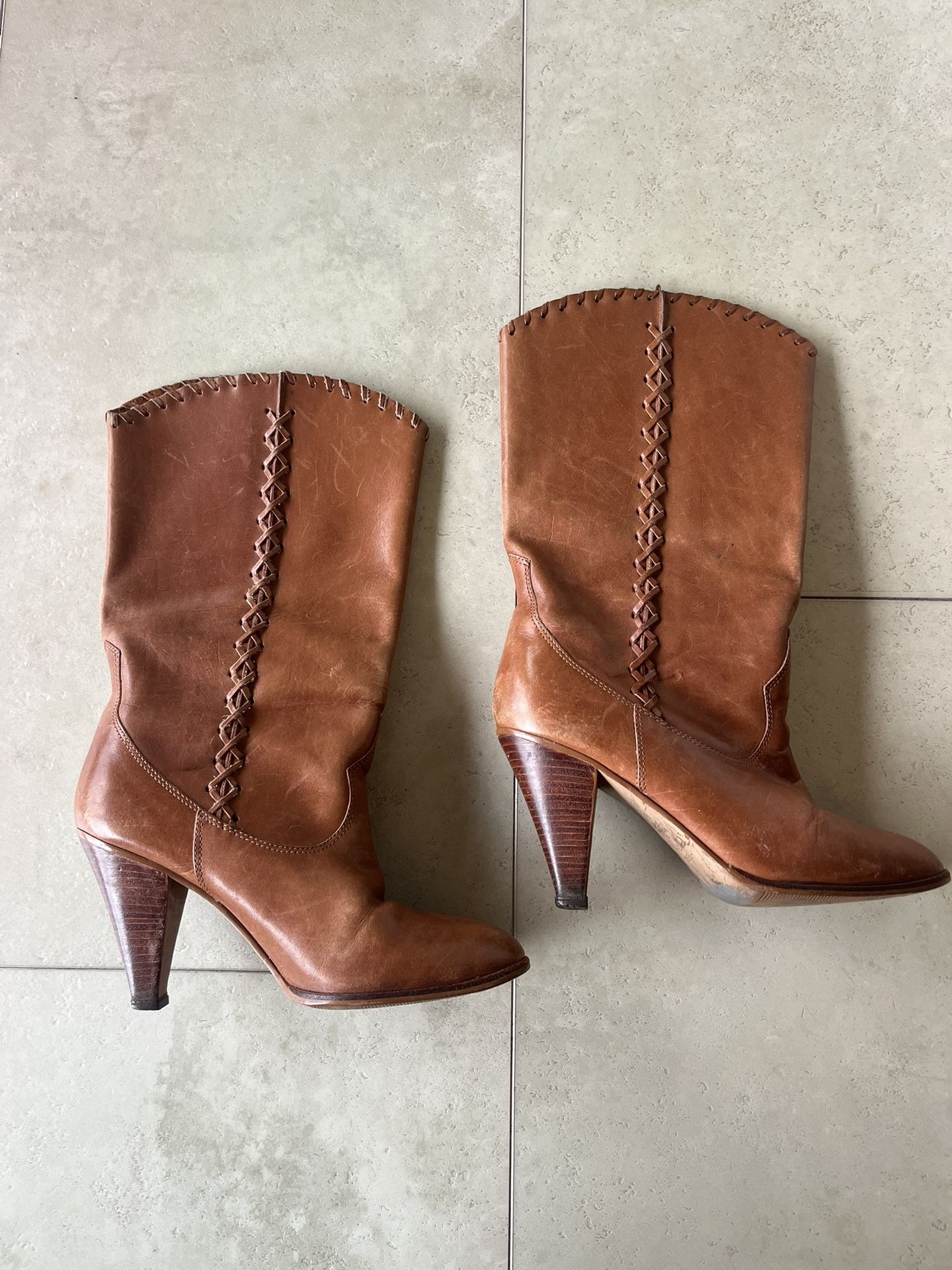 Nordstrom Leather Boots 6M