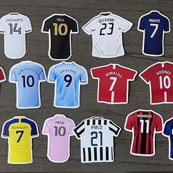 Soccer Jersey Stickers