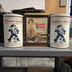 Cracker Jack And Hungry Jack 1980 Vintage 