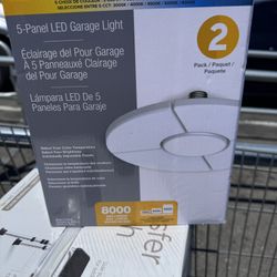 5 Panel LED  Garage Light  Brand New In Box  OBO 