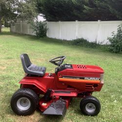 40in Ride In Mower Open Cut Newer Tires And Belts