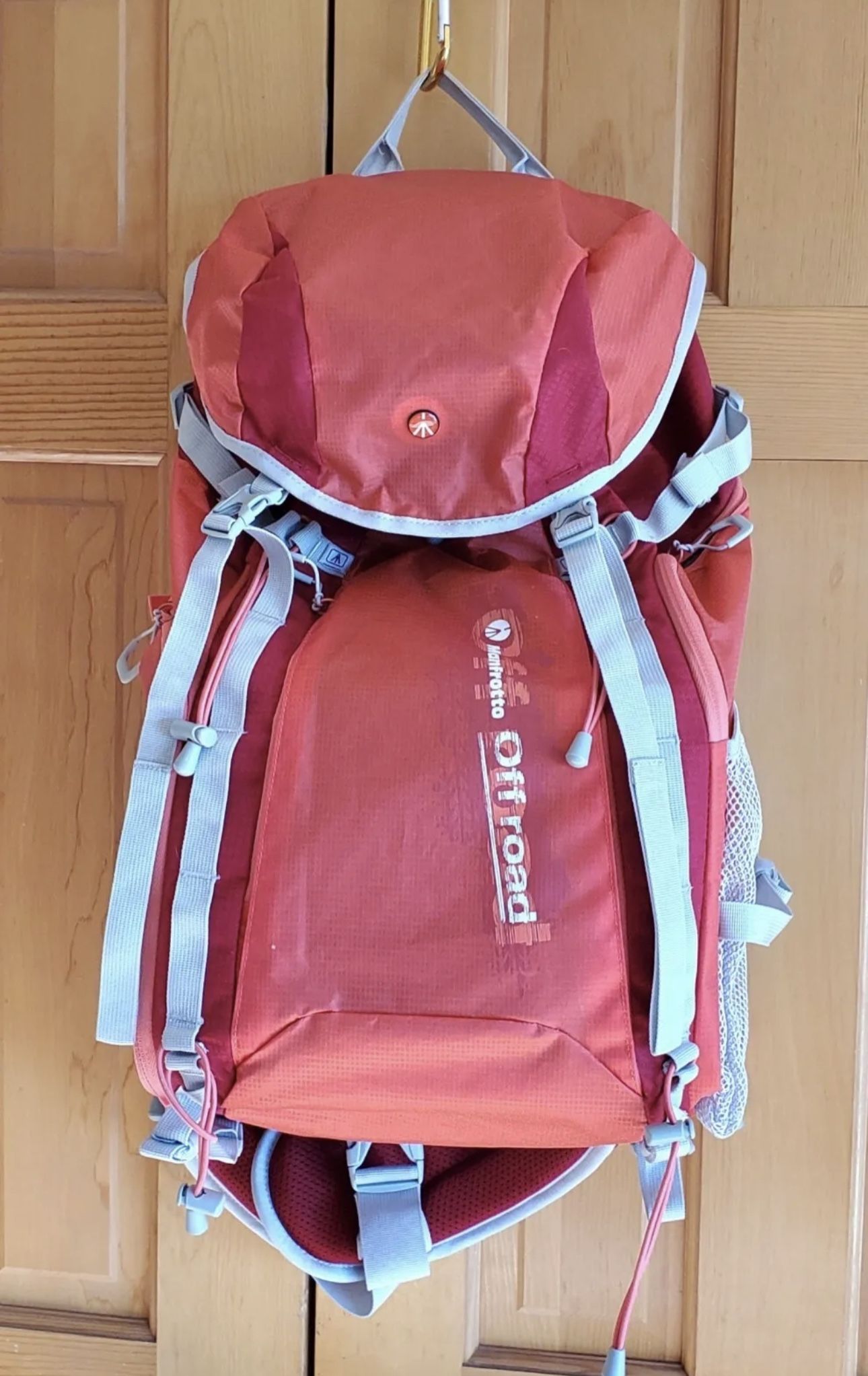 MANFROTTO OFF ROAD HIKER 30L BACKPACK Red Hiking DSLR Camera Day Pack 