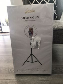 Sonic Luminous Selfie Tripod Light 