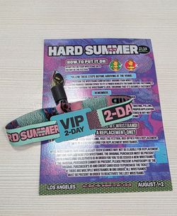 One - 2 day VIP Hard Summer Ticket